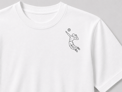 Outline Volleyball Tee